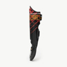 Leone Shinguards MMA CAGE- red